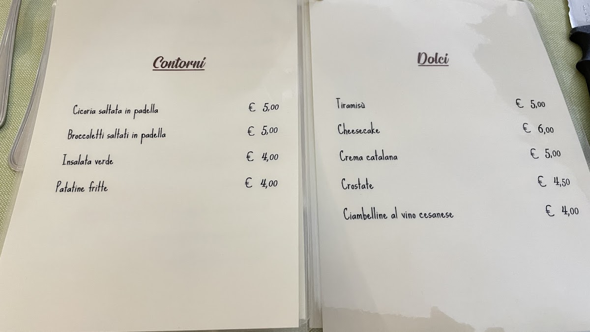 Menu Trattoria Elena-2