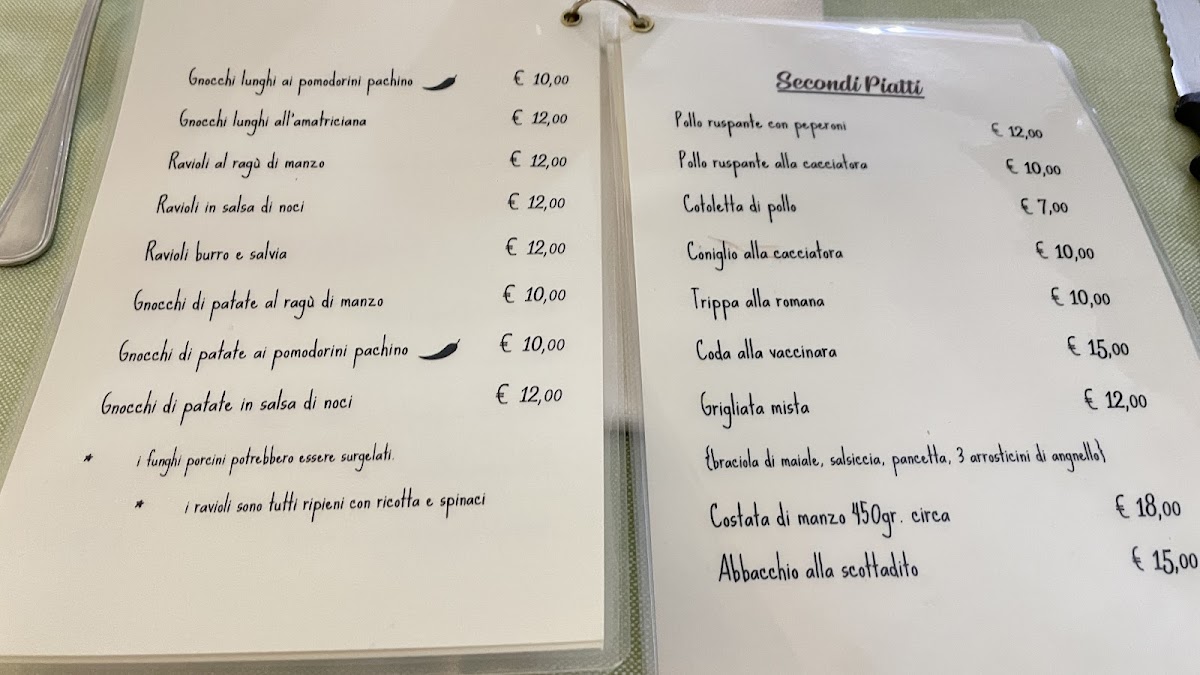 Menu Trattoria Elena-4